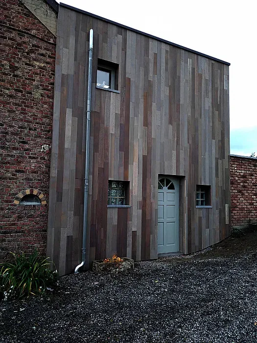 devanture maison en bois